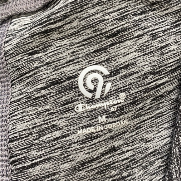 LIKE NEW CHAMPION Heathered Grey Hi Rise Leggings - Picture 7 of 7